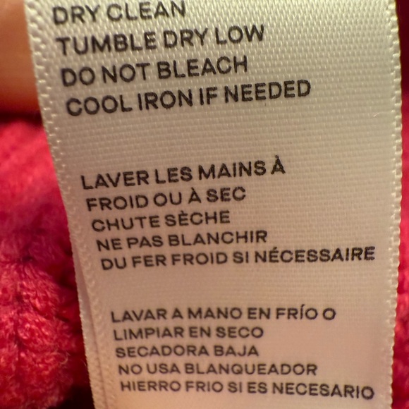 Good American Ballerina Pink Roll Neck Sweater Long Sleeve Size Small NWT - Picture 13 of 15